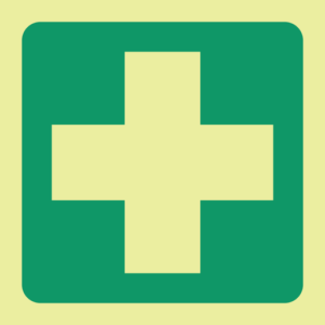 Photoluminescent Sign: E7 First Aid
