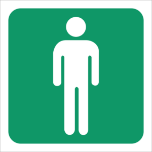 General Information Sign: GA11 Gents Toilet