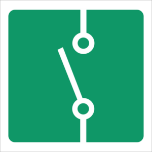 General Information Sign: GA16 Electric Isolator Switch