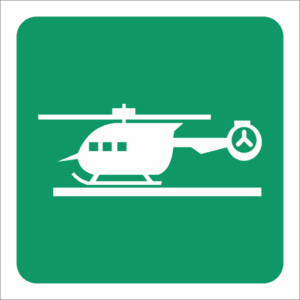 General Information Sign: GA28 Helicopter Pad