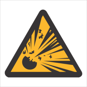 Warning Sign: WW3 Explosive Hazard