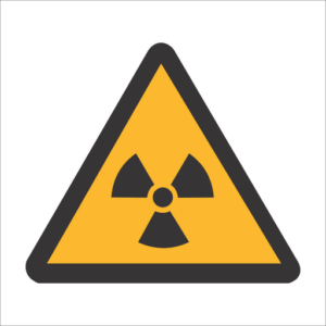 Warning Sign: WW6 Ionizing Hazard
